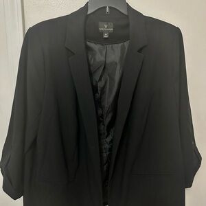 Black Worthington bracelet sleeve jacket